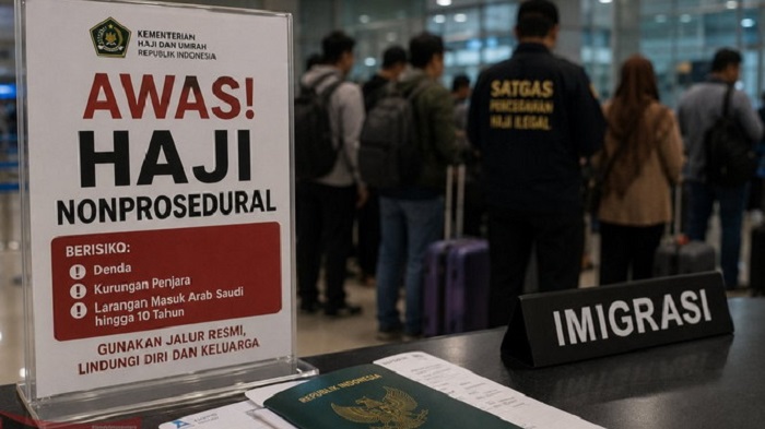 Imigrasi Pekanbaru Cegah Keberangkatan 6 Calon Haji Non Prosedural di Bandara SSK II