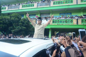 Andai Terpilih Jadi Presiden RI, Prabowo Janji Jemput Rizieq Shihab dengan Pesawat Pribadi