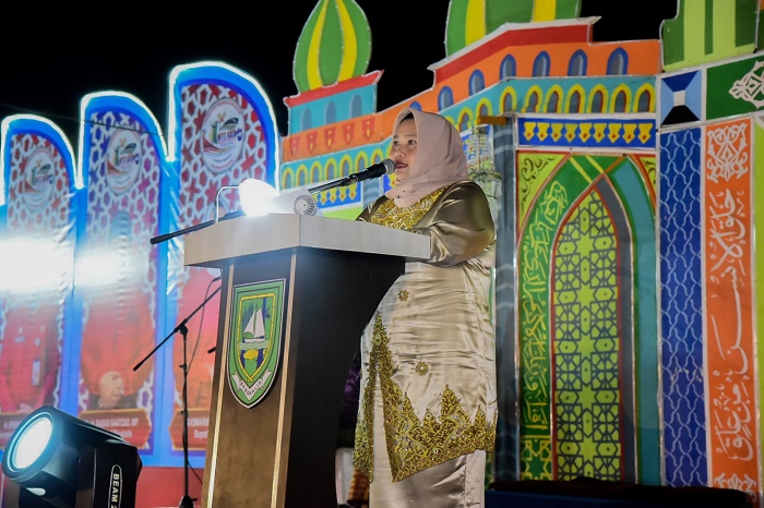 Buka MTQ, Bupati Kasmarni Sampaikan Proyek Strategis Kecamatan Bantan