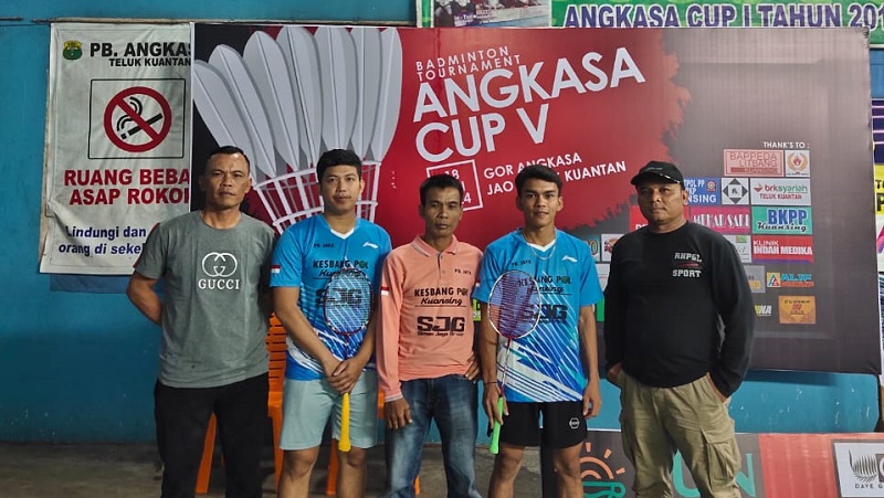 PB. Jaya turunkan 8 Pasangan  Unggulan Pada Turnamen Badminton Angkasa Cup V Teluk Kuantan