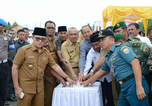 Grounbreaking, Gubri Berharap SPAM Regional Durolis Segera Terwujud