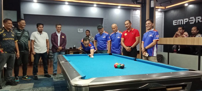 Ajang Penjaringan Atlet, Rumah Billiar Emperor Gelar Event Walikota Championship Nine Ball HC 4-5-6