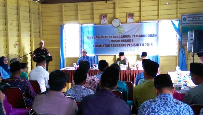 Wabup Said Hasyim Buka Musrenbang Kecamatan Rangsang Pesisir