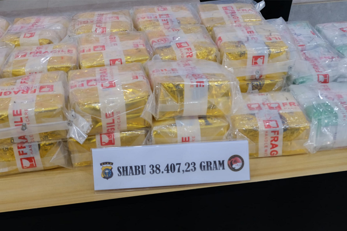 Polres Bengkalis, Gulung Sindikat Sabu dengan BB Capai Rp30 Miliar di Rumbai Pekanbaru