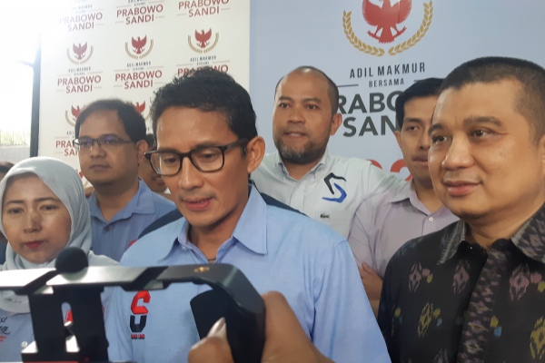 Tak Hadiri Ijtimak Ulama III, Sandi Lebih Pilih ke Sumbar