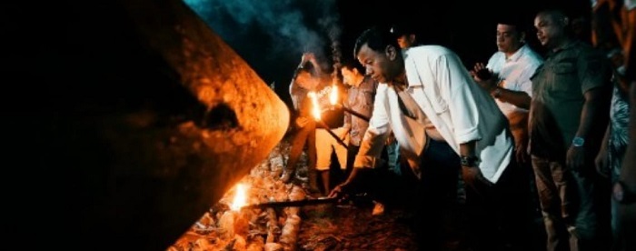 Bupati Kuansing Melayur Pembuatan Jalur Ular Putiah Linggo Biso