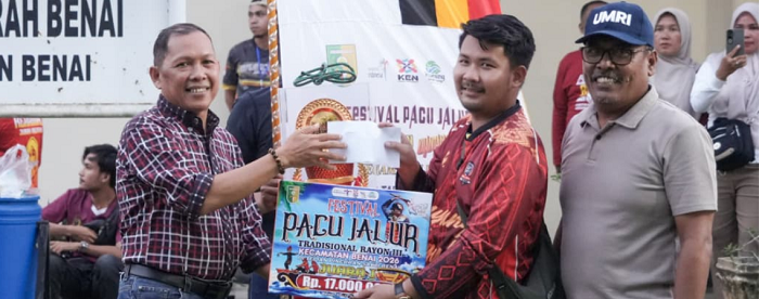 Disaksikan Ribuan Warga, Ini Dia Pemenang Pacu Jalur Rayon III Benai