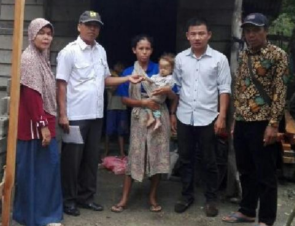 MIRIS... Di Kuansing Masih Ditemukan Bocah Derita Gizi Buruk