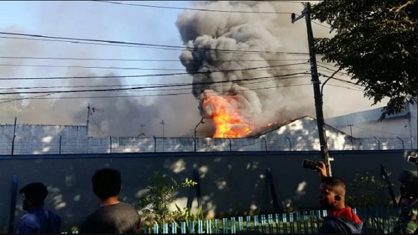Ricuh di Lapas Kelas II Manado, Empat Bangunan Terbakar, Begini Kondisinya...