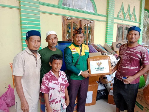 Wako Bersama BAZNAS Dumai Antar Langsung Bantuan Kemanusiaan untuk Warga Aceh Tamiang