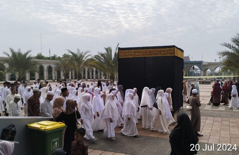 200 Jamaah Laksanakan Bimbingan Manasik Umroh Akbar di MAMIC Rohul