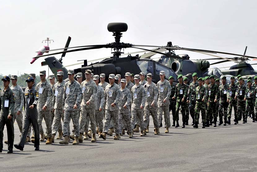 Indonesia-Singapura Gelar Latihan Militer Bersama di Riau