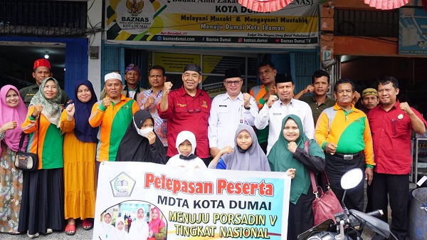 Dumai Kirim Tiga Santri  Untuk  Ajang Porsadin di  Bandung