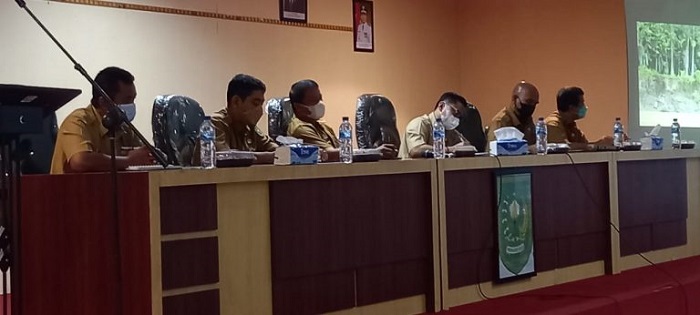 Sekda Inhu Pimpin Rakor Sosialisasi Program Penanaman Sejuta Pohon