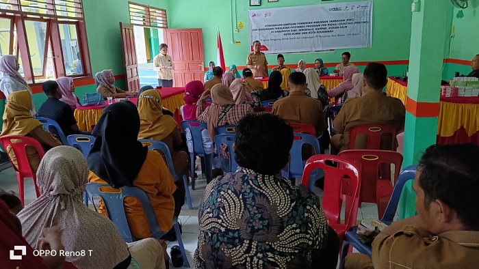 PT PHR Peduli Stunting, Beri Bantuan PMT dan Peralatan Posyandu di Rohil