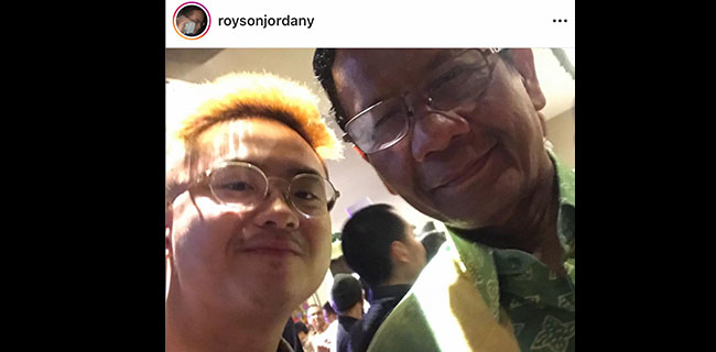 Dicibir Iwan Sumule karena Foto Bareng Remaja yang Pernah Menghina Jokowi, Mahfud: Emang Gue Pikirin!