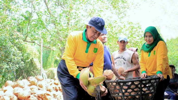 Pemkab Inhil akan Tambah Anggaran Pelatihan Petani Kelapa