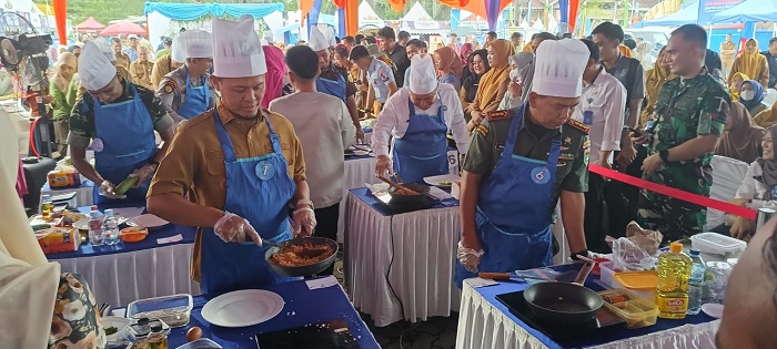 Masak Nasi Goreng B2SA,  Wali Kota Pekanbaru Kalah Dari Kepala BNN dan Komandan Kodim