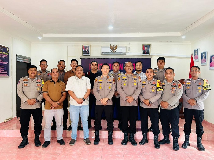 Kapolres Kuantan Singingi Kunjungan Kerja ke  Polsek Kuantan Mudik