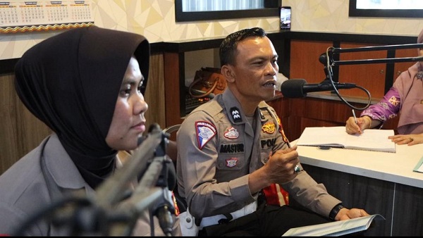 Satlantas Polres Kuansing Sosialisasikan Ops Keselamatan 2023