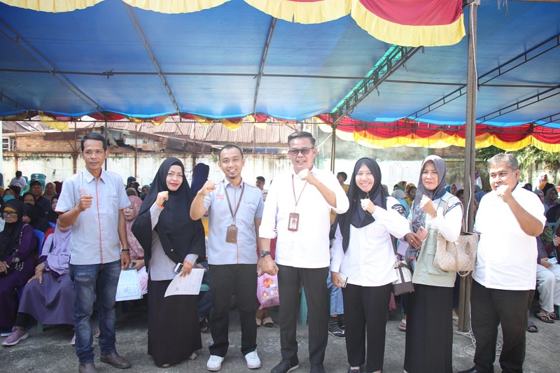 Penyaluran Cadangan Beras Tahap III di Pekanbaru  Sudah 80 Persen, DKP Apresiasi Dukungan Bulog dan Kantor Pos