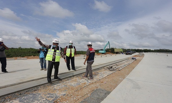 Hutama Karya: 40 Kilometer Ruas Tol Pekanbaru-Bangkinang Beroperasi 2021