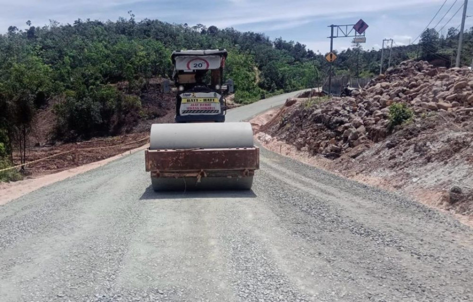 Jalan Lintas Riau-Sumbar di Kampar Mulai Dibuka Untuk Ujicoba