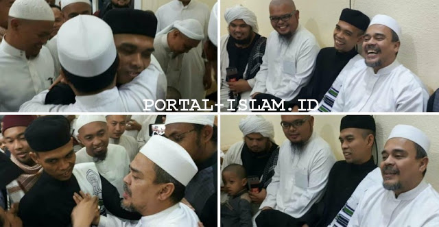 VIDEO: Rizieq Shihab Bertemu Ustad Abdul Somad: Ane Hijrah Ke Makkah, Allah Munculkan Ustadz Abdul Somad Di Indonesia