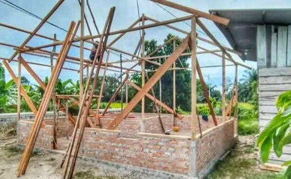 Pemkab Siak Perbaiki 20 Rumah Tidak Layak Huni di Buatan II Gasib