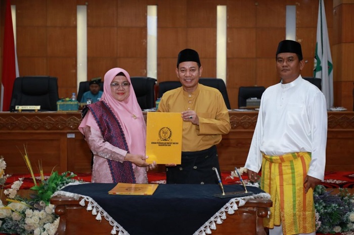 DPRD Setujui Perda Perubahan SOTK Pemkab Siak