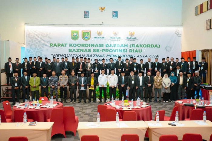 Rakorda BAZNAS se-Riau di Dumai Jadi Momentum Perkuat Sinergi Dukung Asta Cita