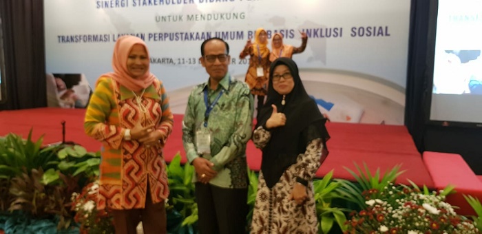 Pemkab Pelalawan Utus Kepala Dinas Arsip & Perpustakaan Ikuti Seminar Perpustakaan Nasional