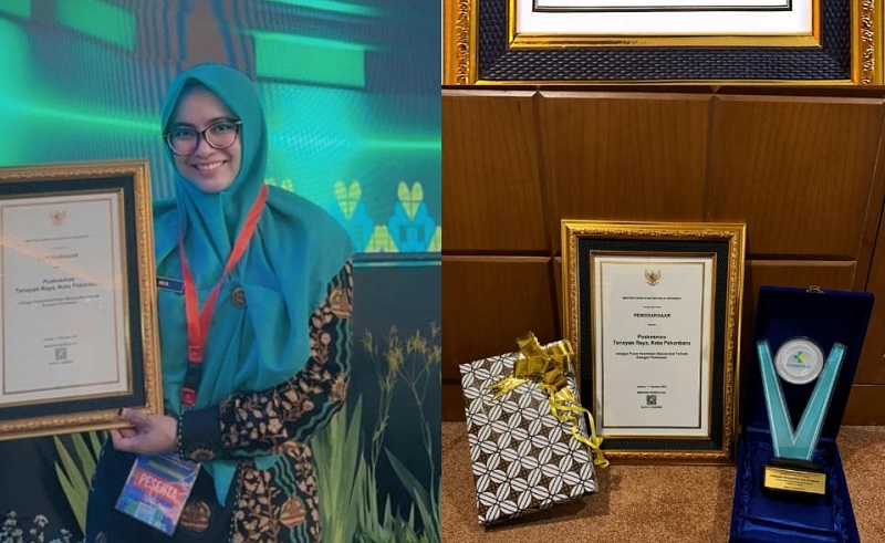 Prestasi! Puskesmas Tenayan Raya Jadi Puskesmas Terbaik  di Indonesia
