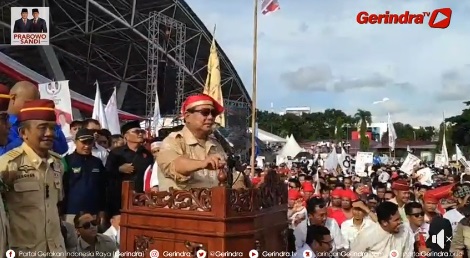 Janji Prabowo Pada Masyarakat Makassar: Pemimpin Bukan Cuma Otak, Tapi Hati Juga Harus Bersih dan Jujur...