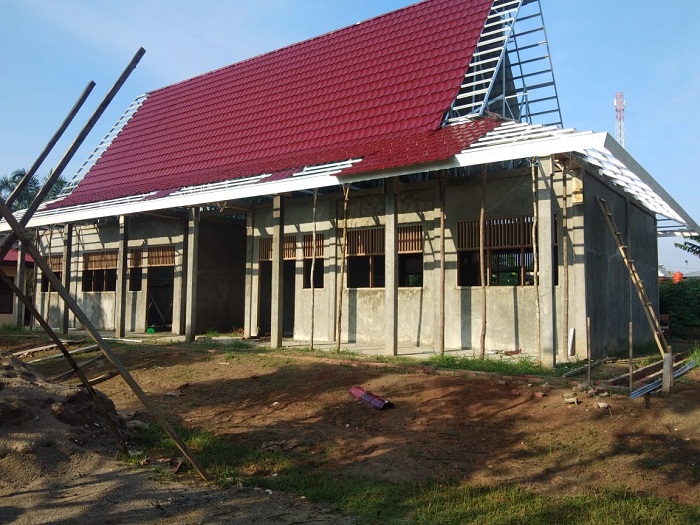 Dapat Bantuan DAK 2019, SKB Rohul Bangun Ruang Praktek
