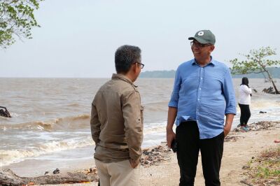 Punya Potensi, Pj Bupati Inhil Optimis Pantai Solop Mampu Jadi Destinasi Favorit