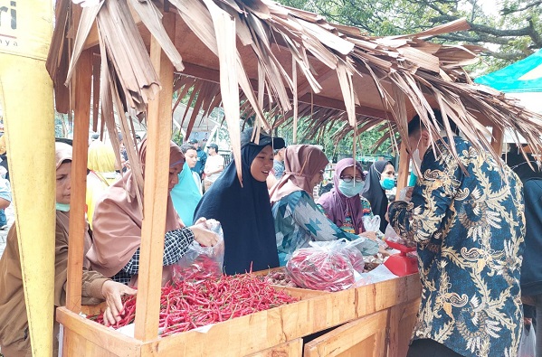 Disketapang Pekanbaru Gelar Gerakan Pangan Murah