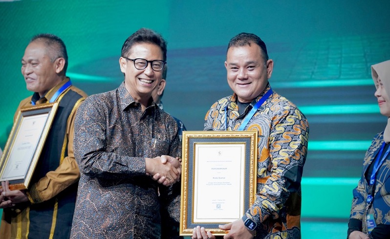 Pemkot Dumai Raih Tiga Penghargaan dari Dinas Kesehatan RI