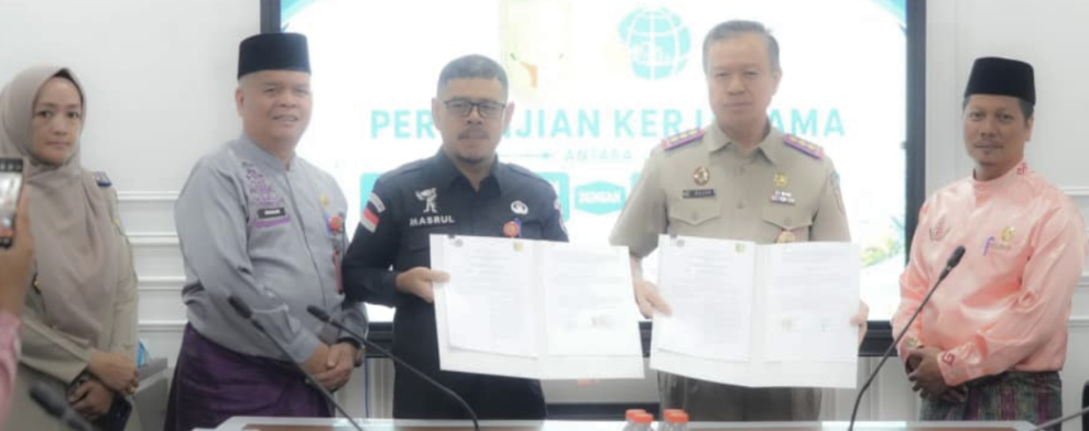 MoU Pemkab Kuansing dan Kantor Pertanahan, Langkah Strategis Perkuat Kepastian Data Pertanahan