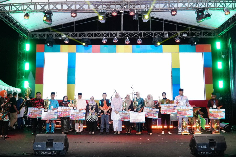 Opening Ceremony Malam Puncak Hari Jadi ke 75 Kabupaten Kampar