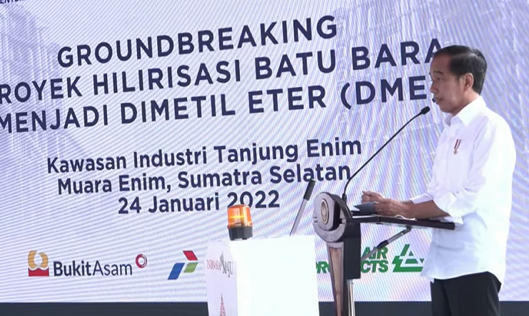 Hilirisasi Batu Bara  Menjadi DME, Air Products Investasi Rp33 Triliun di Sumsel