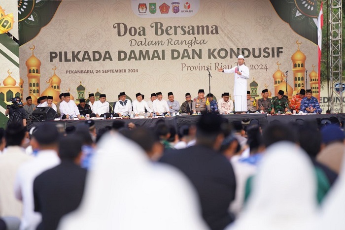 Wujudkan Pilkada Damai 2024, Kapolda Riau Gelar Doa Bersama