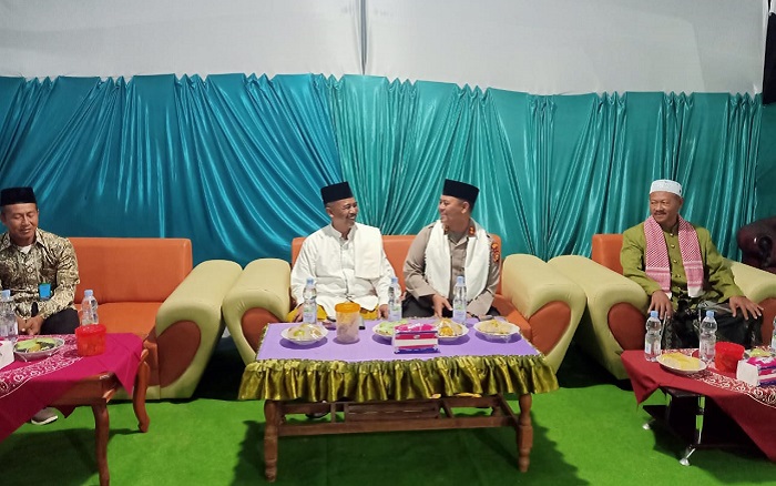 Kapolres Rohul  Hadiri Halal Bihalal Dan Doa Bersama Mujahadah Nishfussanah Ke-33