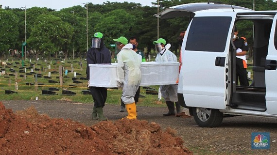 TERJADI LONJAKAN, Data Kematian Akibat Covid-19 di Jawa Timur  Makin Mendekati DKI Jakarta