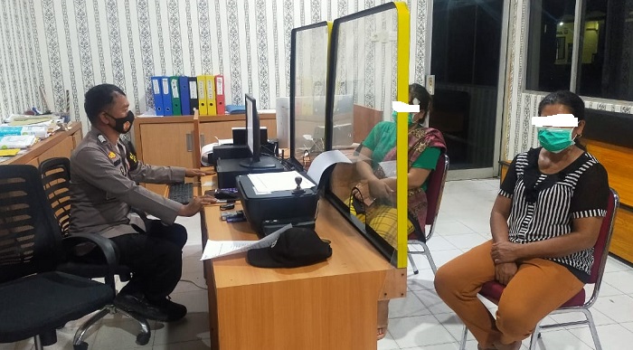 Usir Istri dan Anak dari Rumah Pakai  Pisau, Warga Batang Ibul Menginap di Sel Polisi