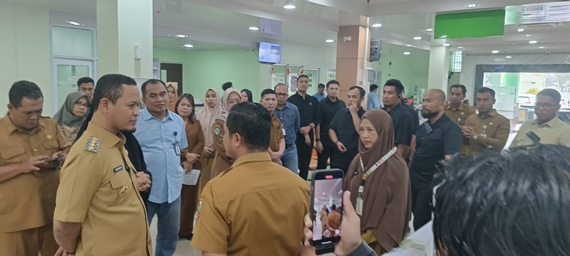 Sidak RSD Madani, Agung: Jangan Tanyakan Warga Soal Kartu BPJS, Layani Dulu, Ini Soal Nyawa Manusia...