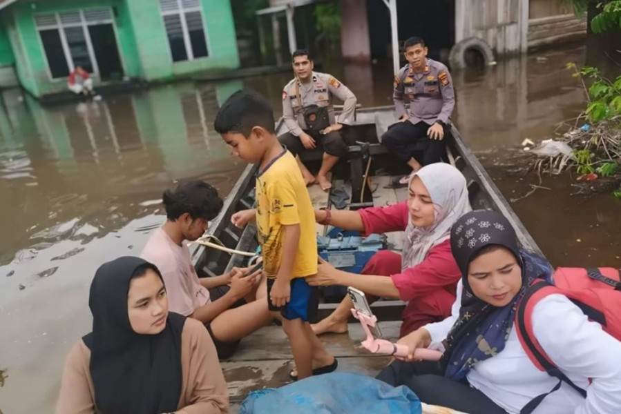 TERBARU, Ini WIlayah RIau Yang Terendam Banjir...