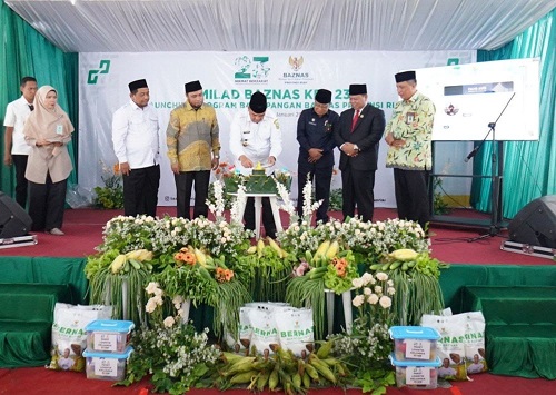 Gubri Edy Natar Nasution Hadiri Milad ke-23 Baznas Provinsi Riau