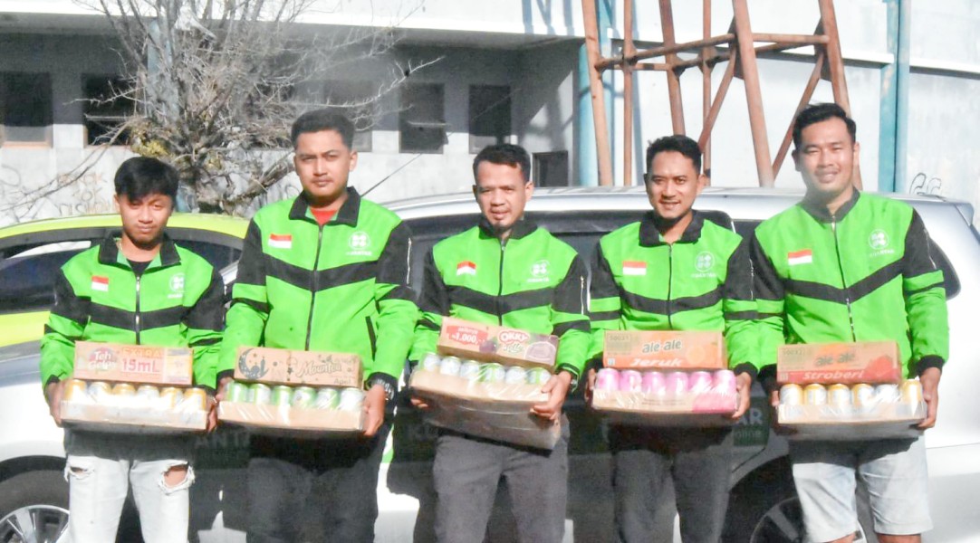 Apresiasi Kinerja Mitra, Kuantar Salurkan THR untuk Driver di Kabupaten Bengkalis