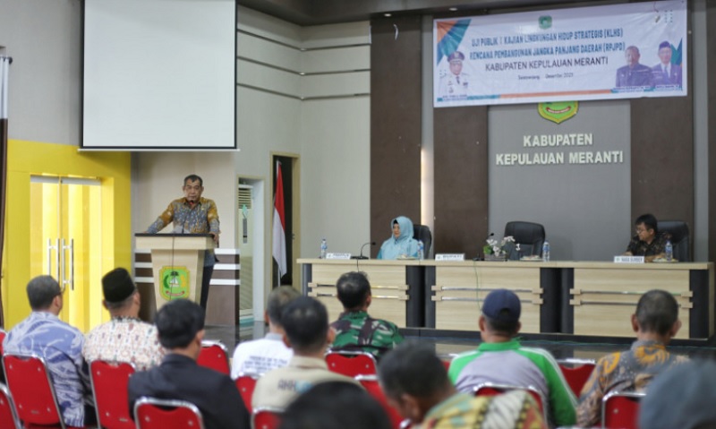 Pemkab Meranti Gelar Konsuptasi Publik KLHS RPJPD 2023